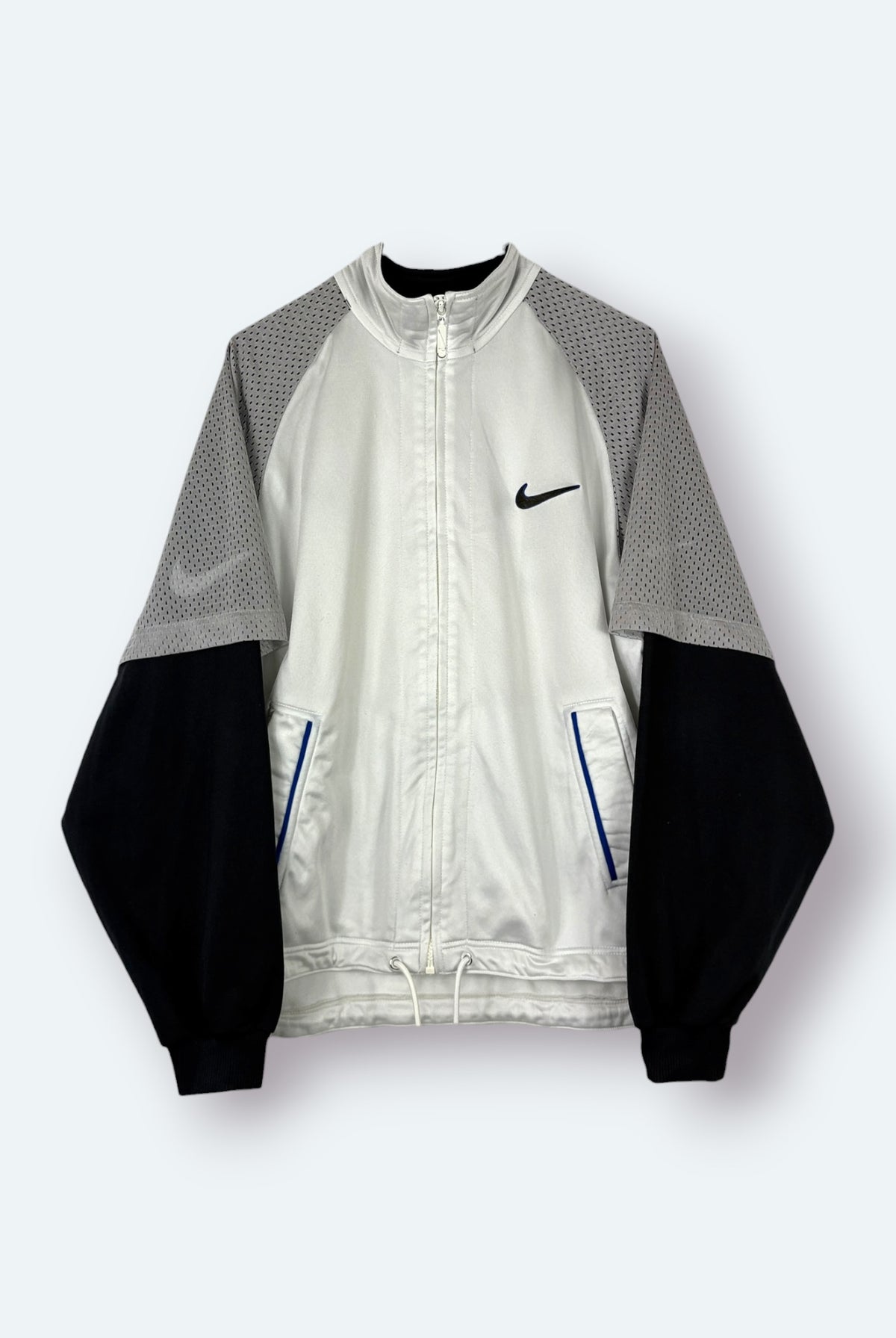 Nike Vintage Trainingsjacke Weiß S