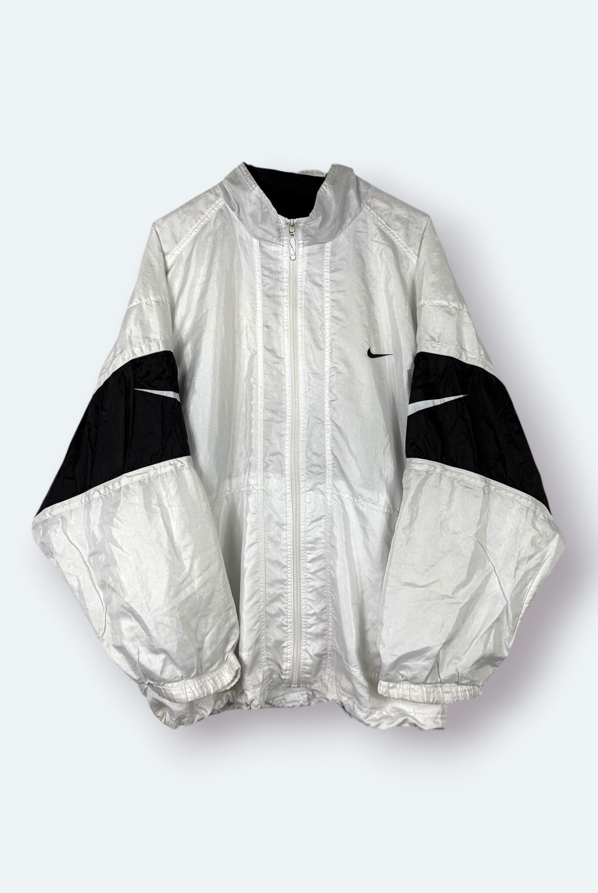 Nike Vintage Trainingsjacke Weiß XL