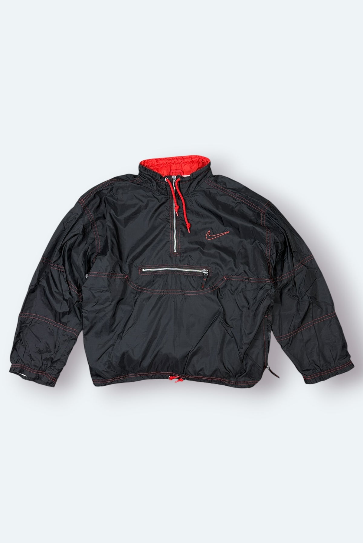 Nike Vintage Windbreaker Schwarz L