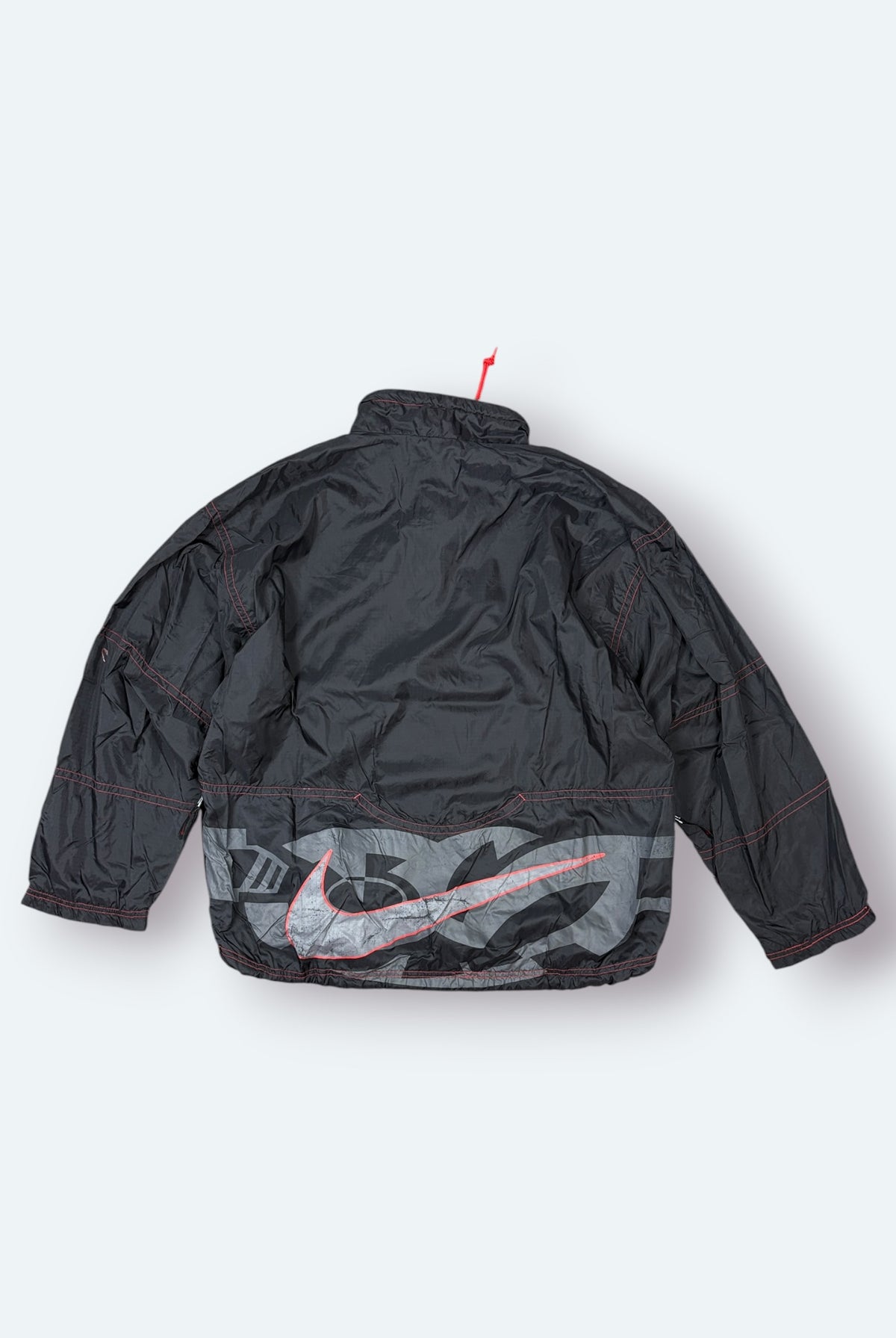 Nike Vintage Windbreaker Schwarz L – Foto 11