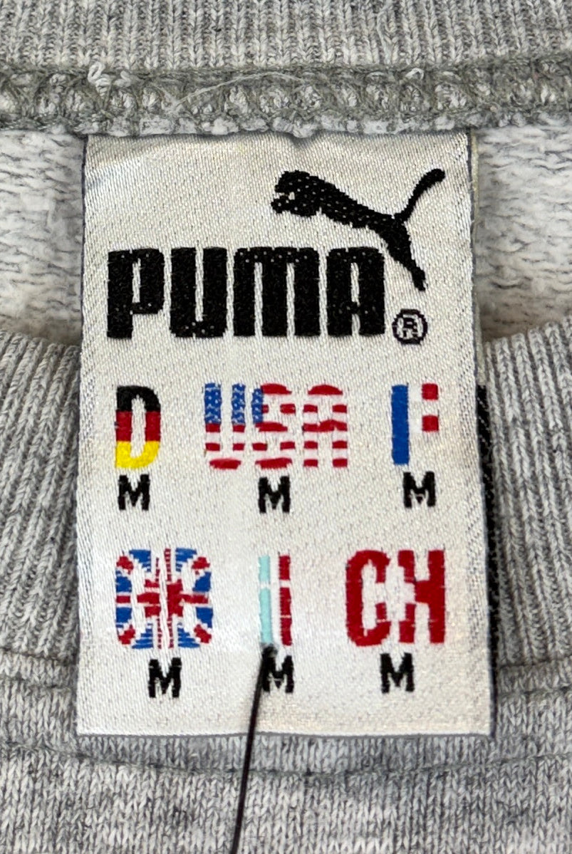 Puma Vintage Sweater Logo Grau M – Foto 3