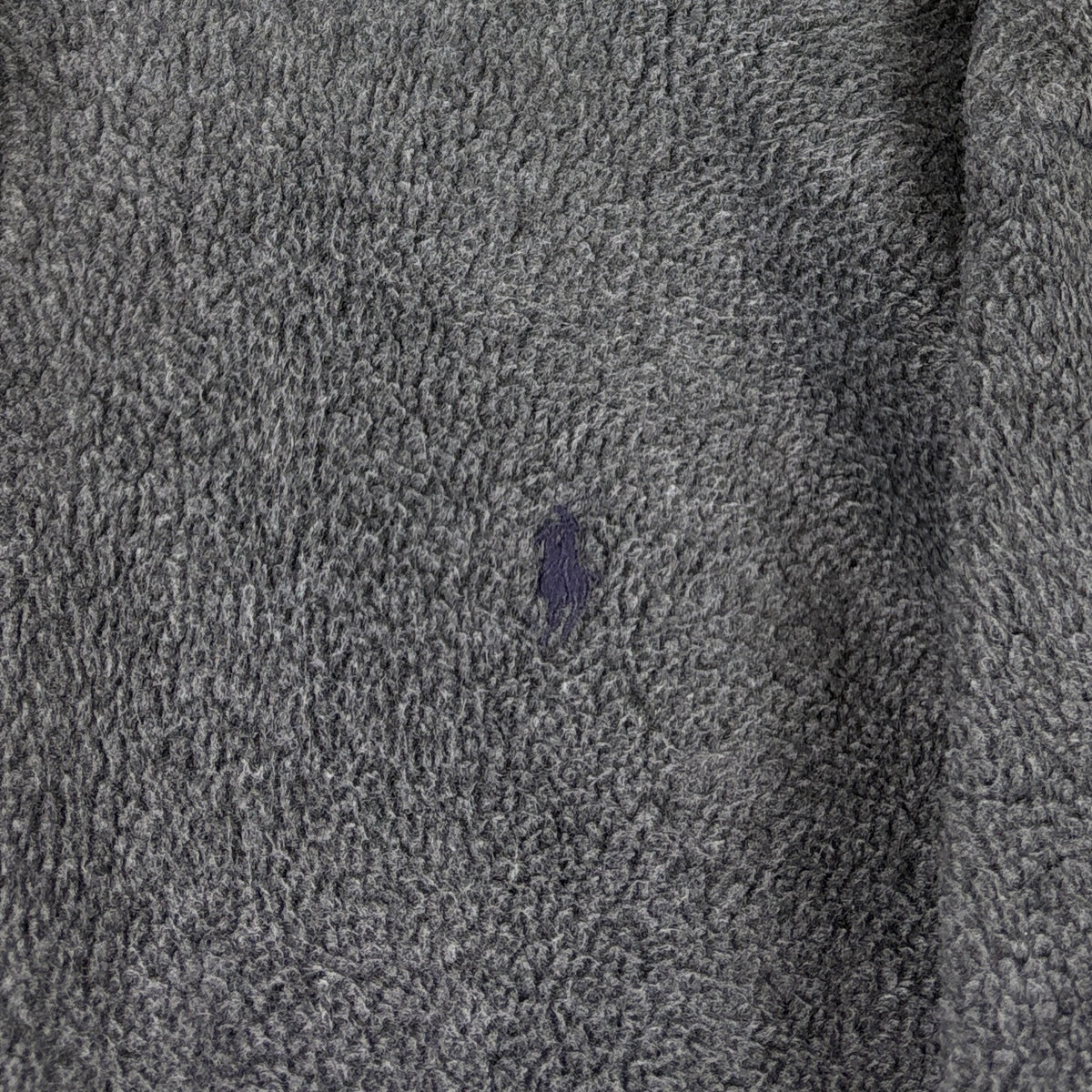 Ralph Lauren Vintage Fleece Jacke Grau M – Foto 2