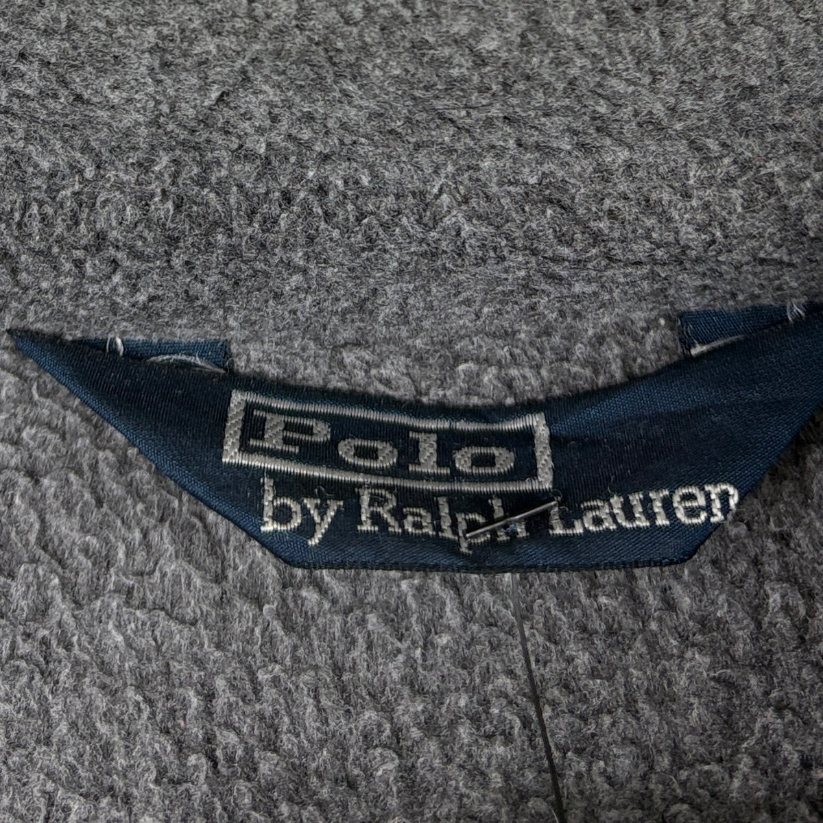 Ralph Lauren Vintage Fleece Jacke Grau M – Foto 5