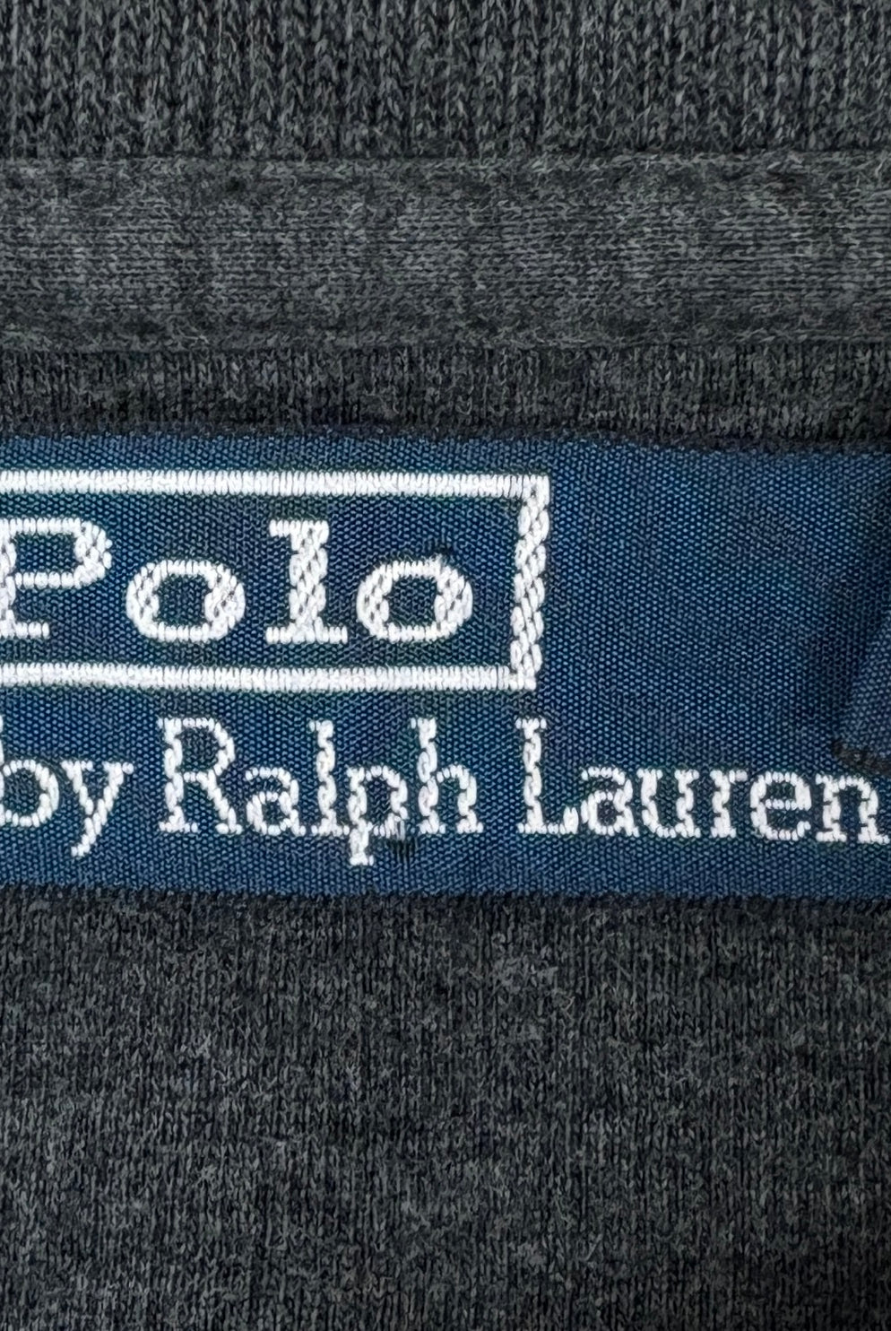 Ralph Lauren Vintage Sweater Grau XXL – Foto 5