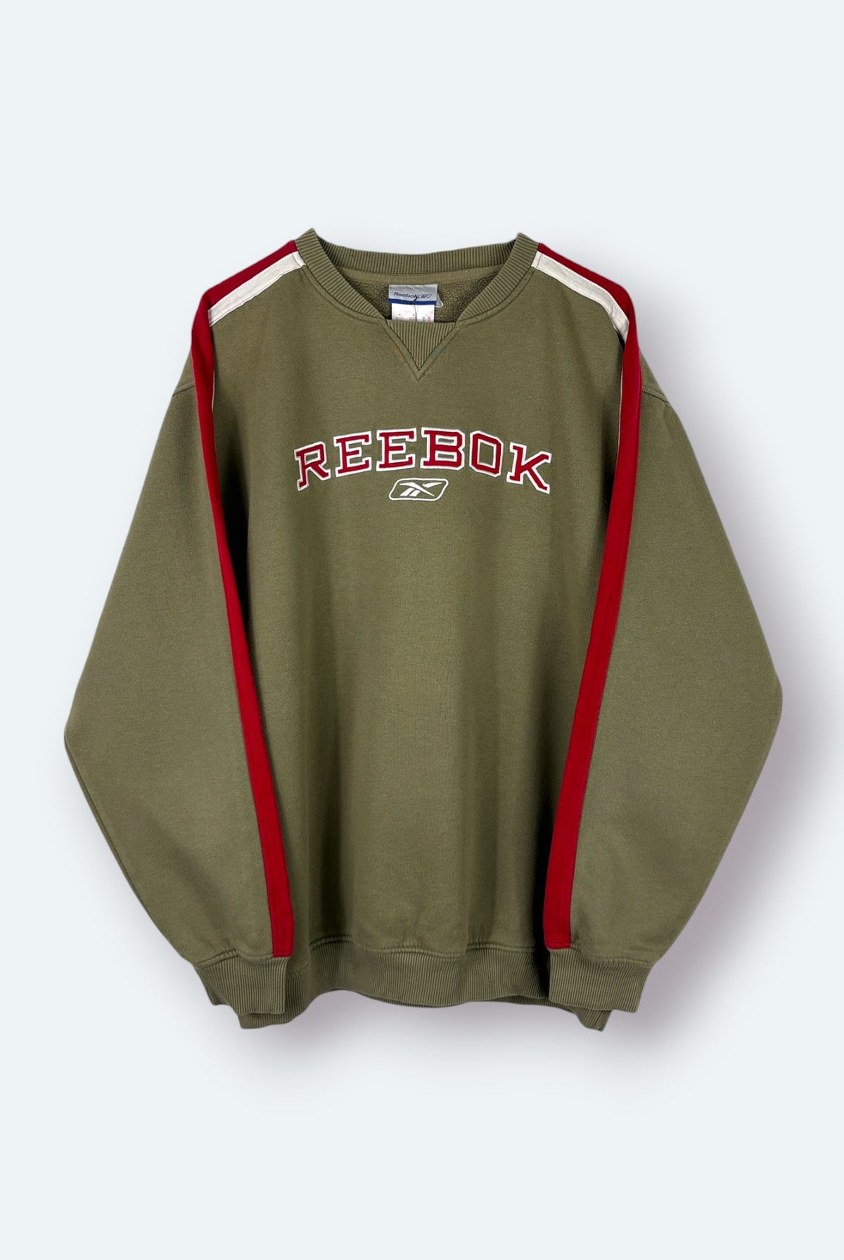 Reebok Vintage Sweater Streifen Grün M