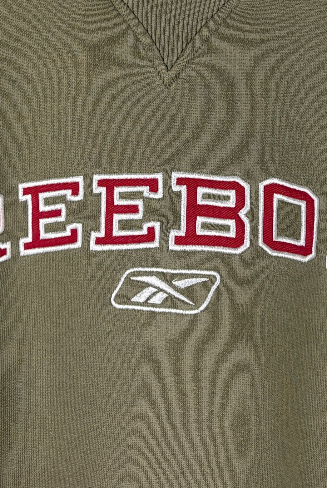 Reebok Vintage Sweater Streifen Grün M – Foto 2