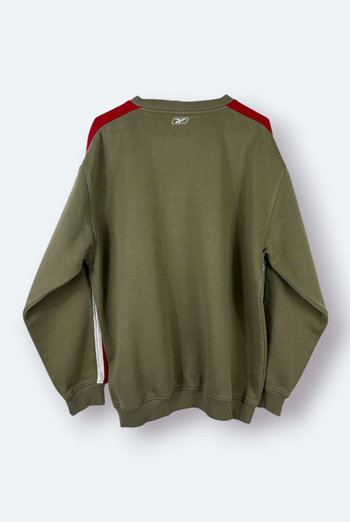 Reebok Vintage Sweater Streifen Grün M – Foto 6