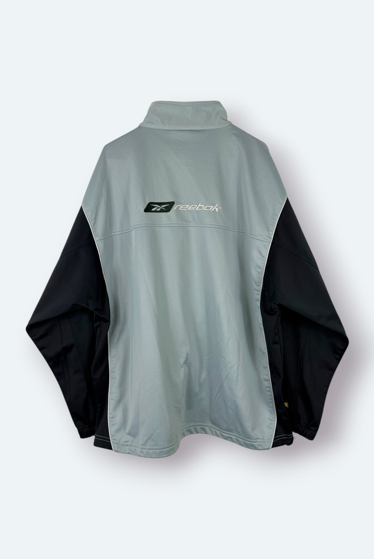 Reebok Vintage Trainingsjacke Grau Schwarz XL – Foto 8