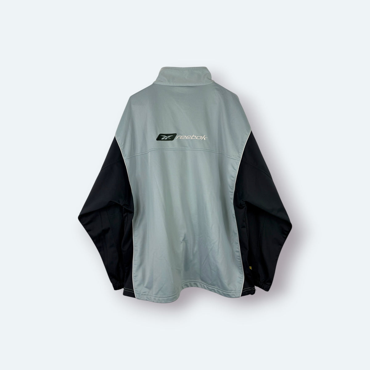 Reebok Vintage Trainingsjacke Grau Schwarz XL – Foto 8