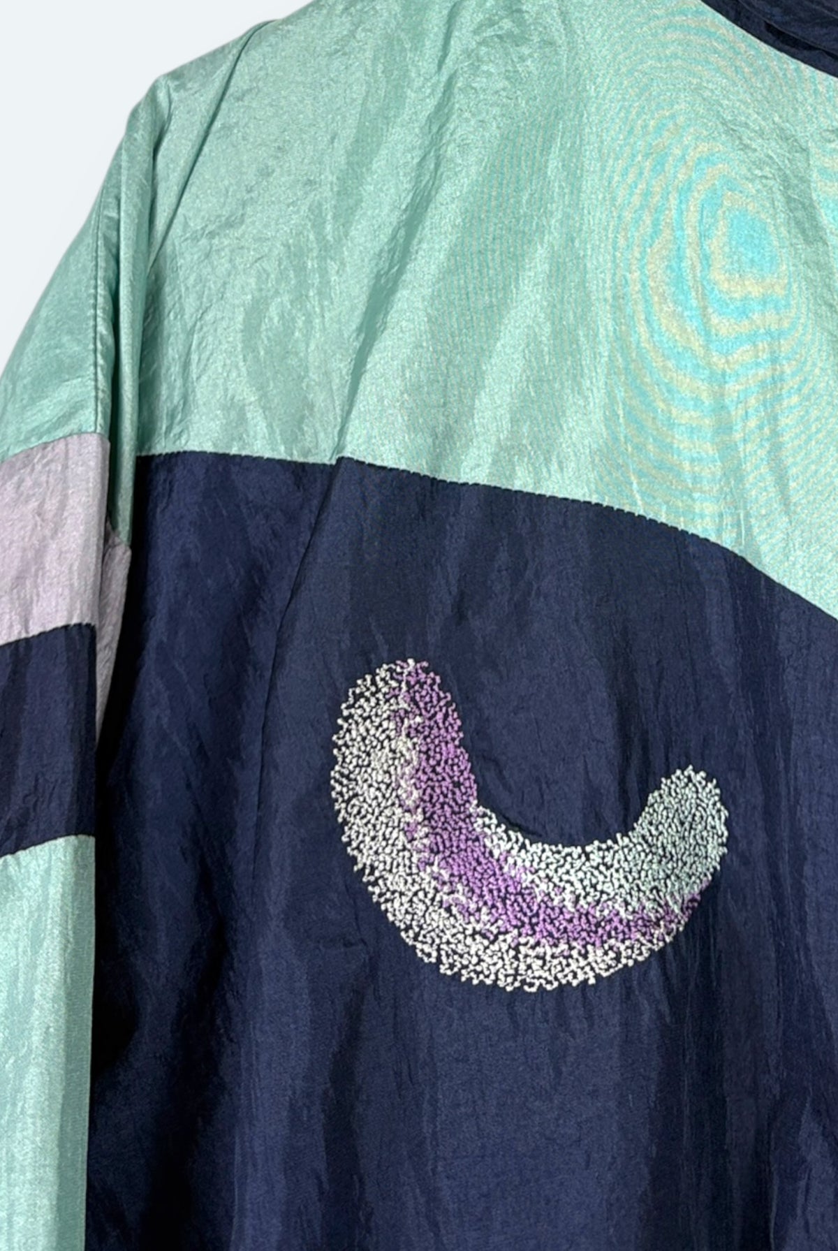 Sergio Tacchini Vintage Trainingsjacke Blau 46 – Foto 3