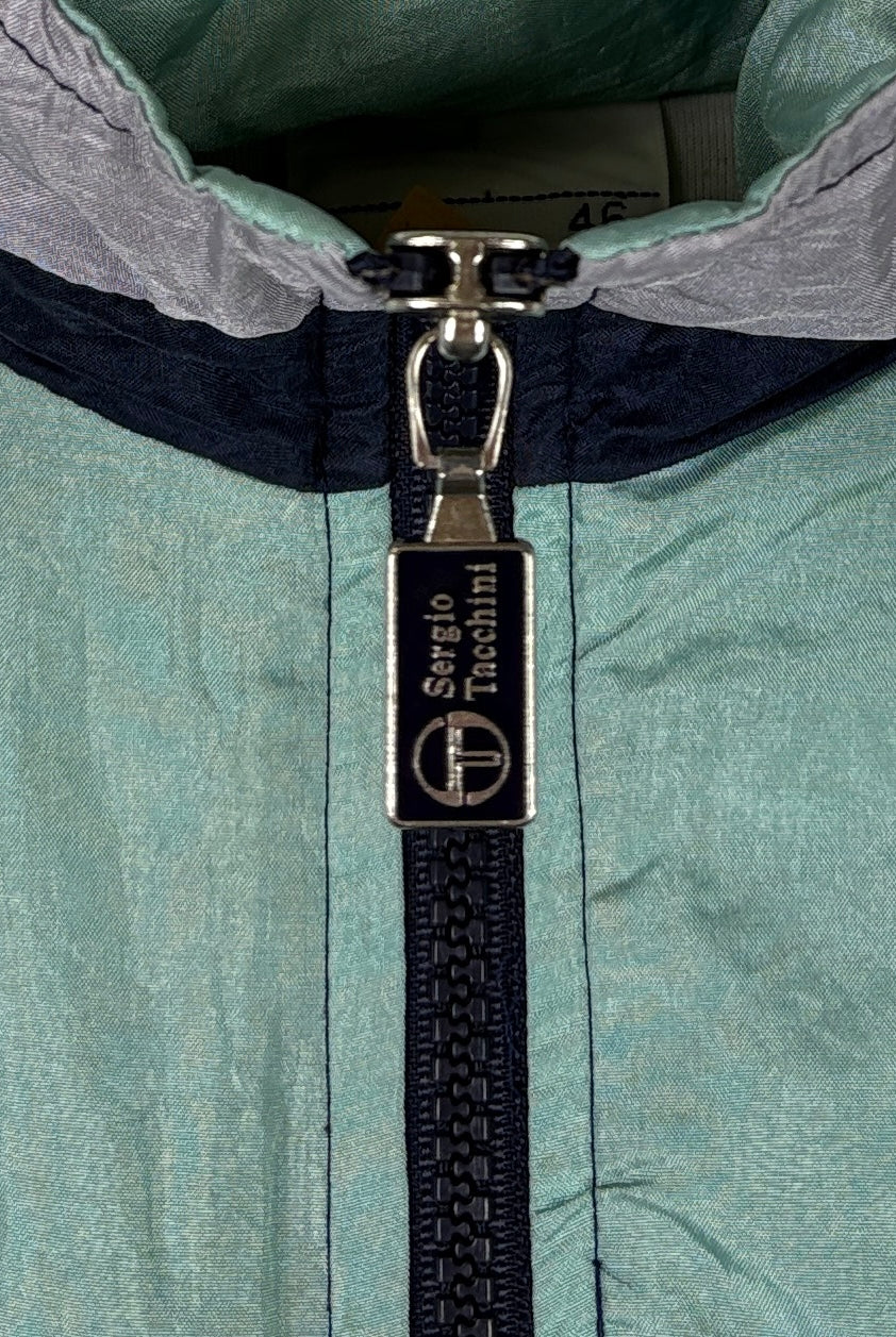 Sergio Tacchini Vintage Trainingsjacke Blau 46 – Foto 4