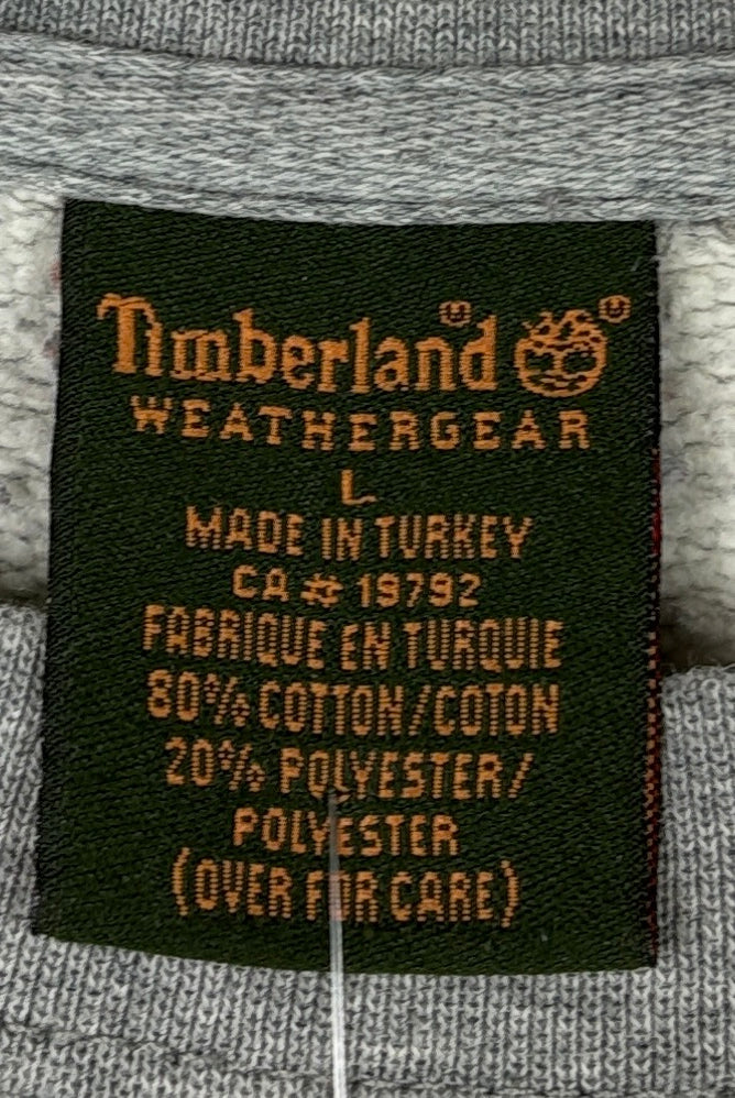 Timberland Vintage Sweater Big Logo Grau L – Foto 5