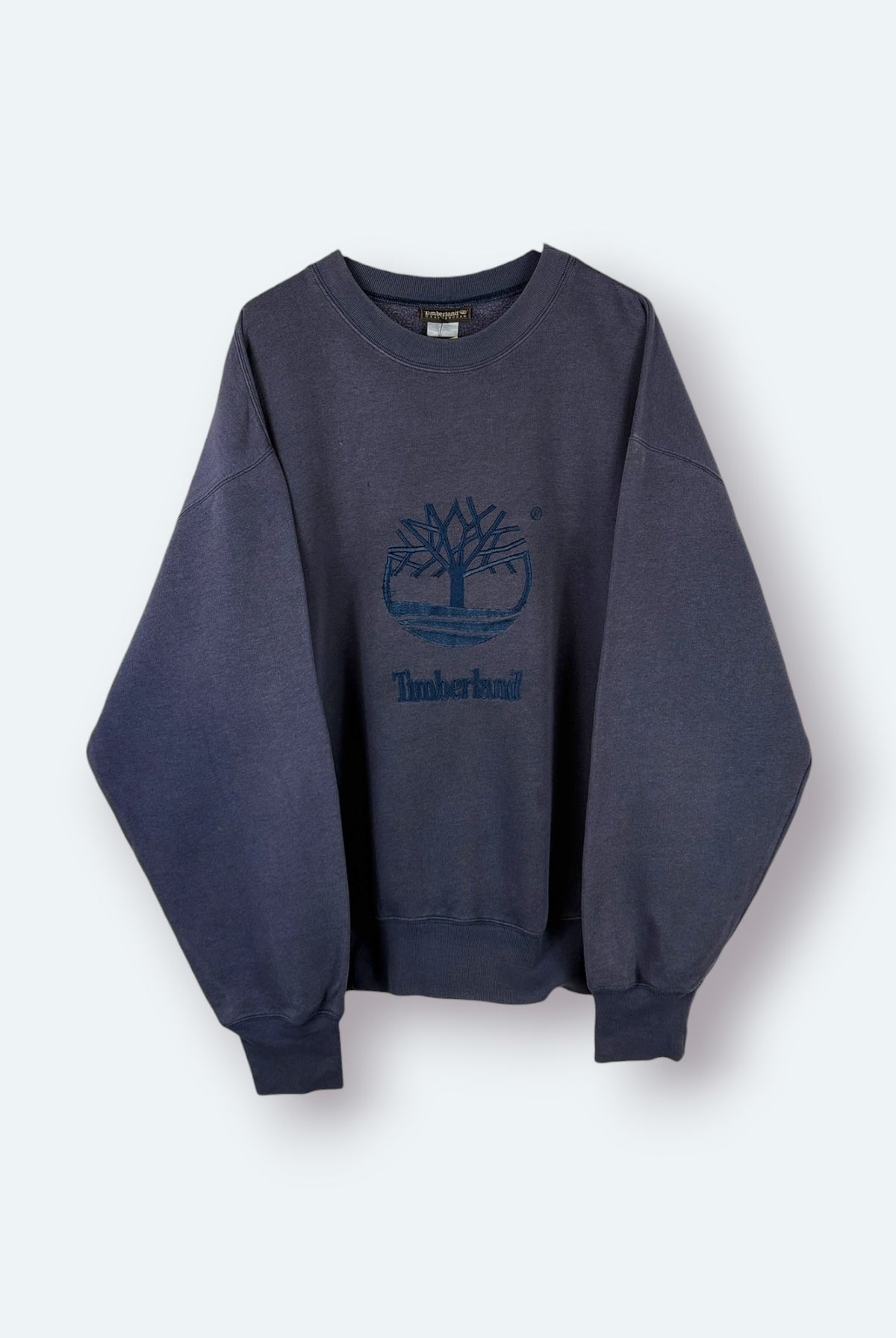 Timberland Vintage Sweater Logo Blau L