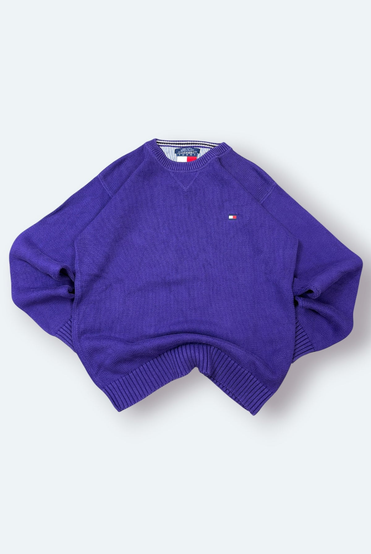 Tommy Hilfiger Vintage Strickpullover Lila S