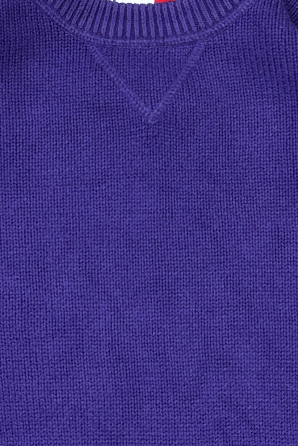 Tommy Hilfiger Vintage Strickpullover Lila S – Foto 2