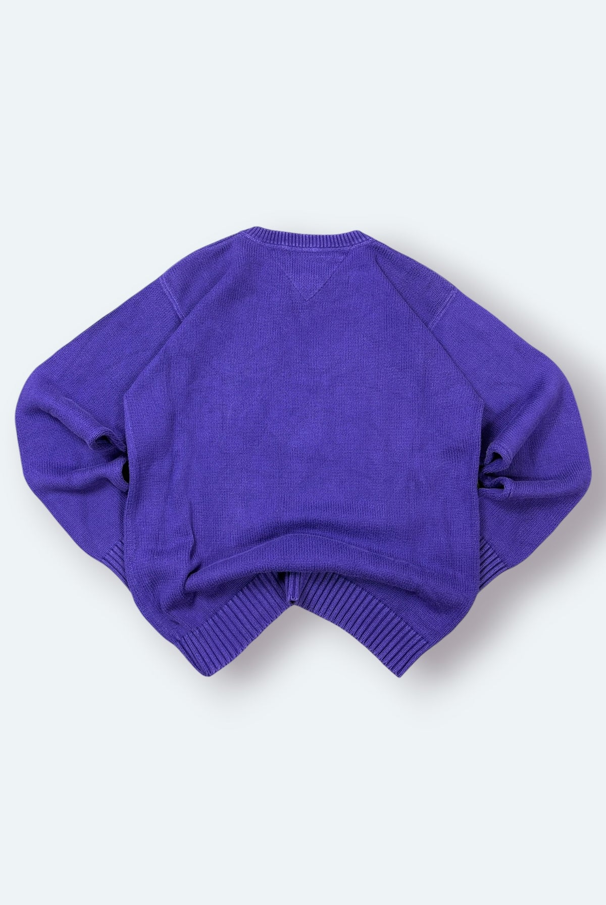 Tommy Hilfiger Vintage Strickpullover Lila S – Foto 5