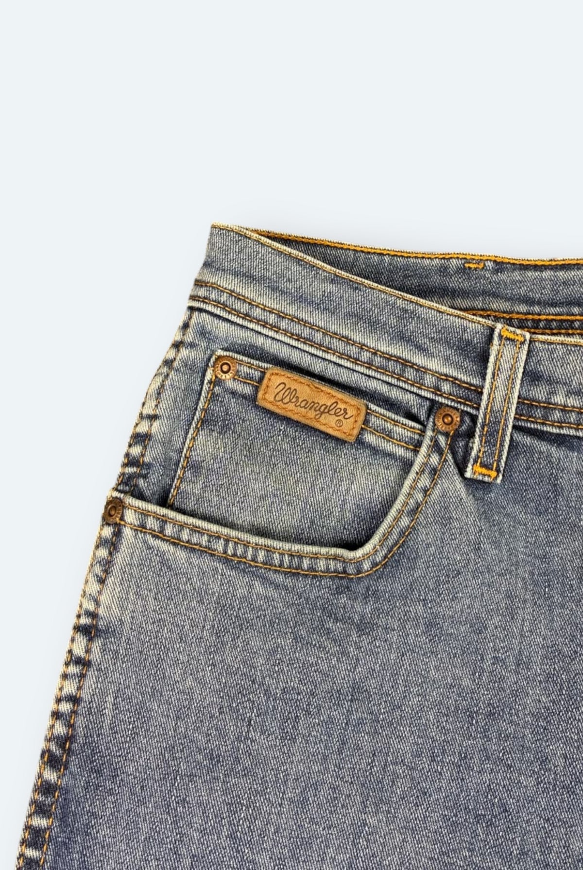 Wrangler Vintage Jeans Blau W34/L34 – Foto 6