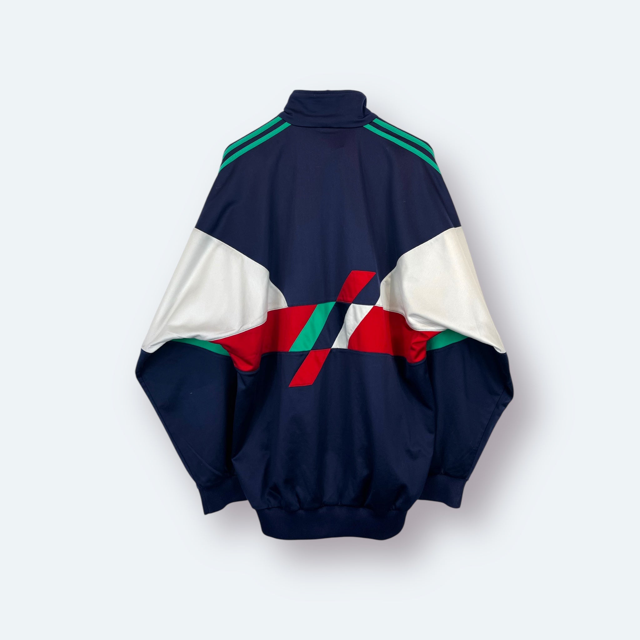 Adidas 80er Vintage Trainingsjacke Blau XL - Vinverse