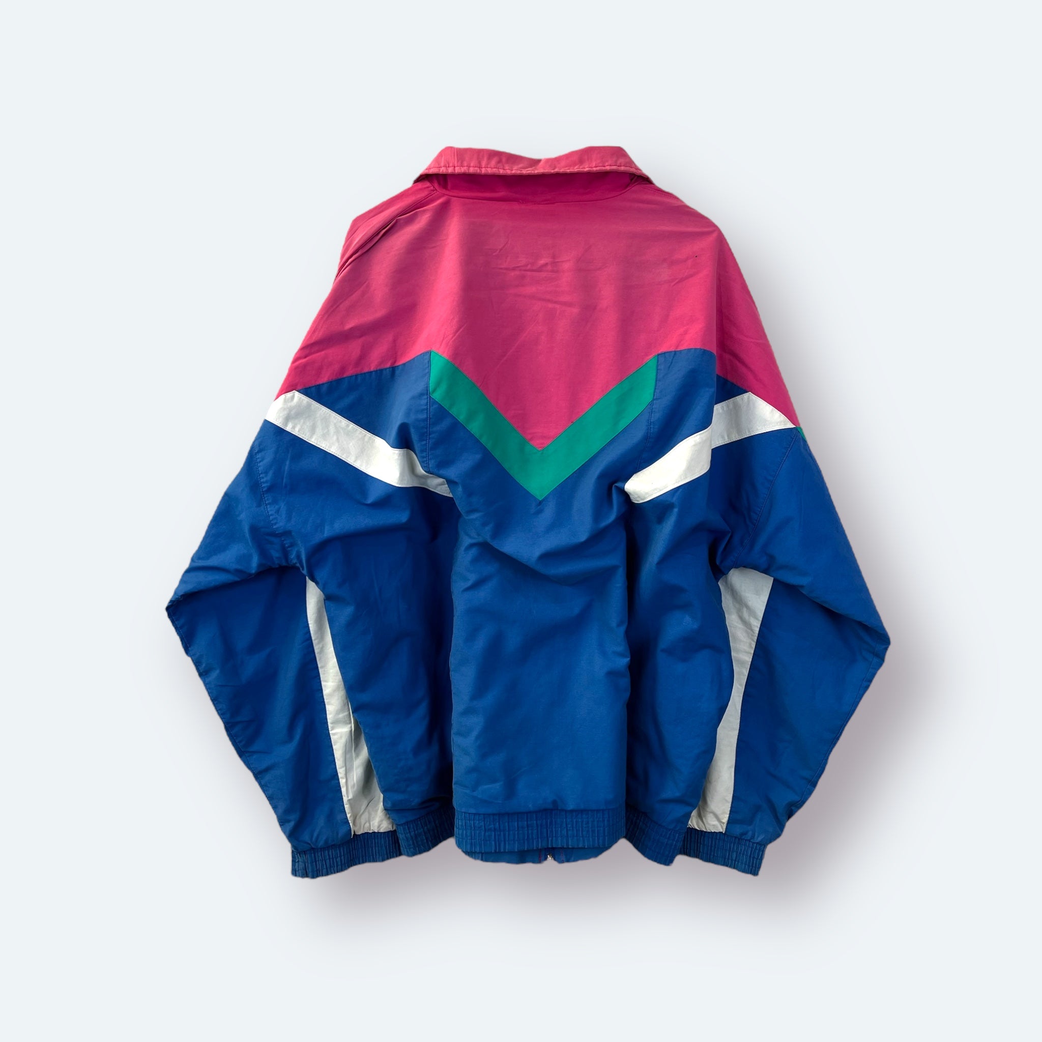 Adidas 80er Vintage Trainingsjacke bestickt M - Vinverse