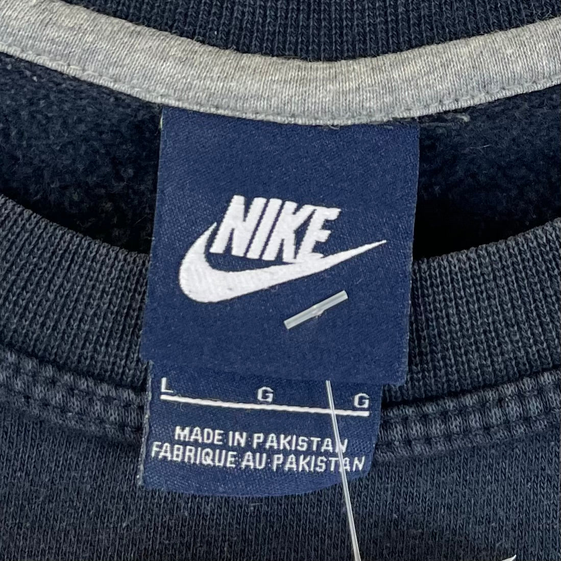 Nike Sweater bestickt Blau L - Vinverse
