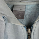 Nike 2000s Washed Zip Hoodie Hellblau M - Vinverse