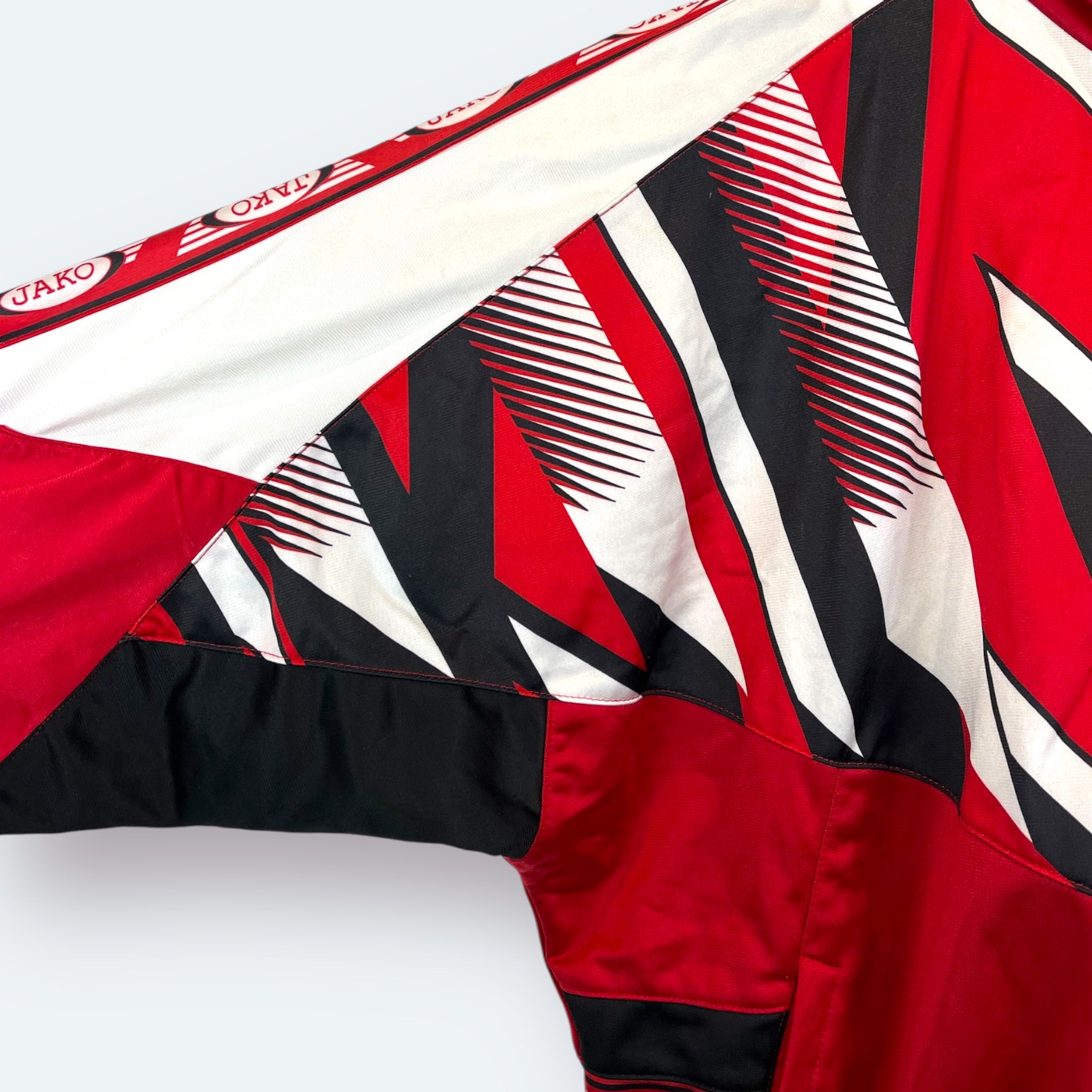 Jako 90er Vintage Trainingsjacke Rot L - Vinverse