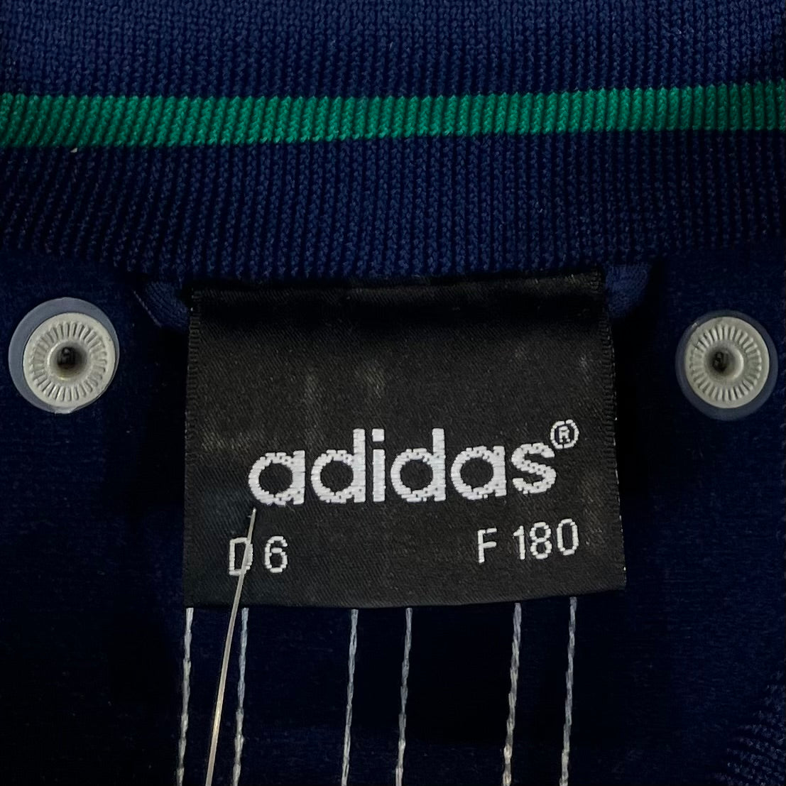 Adidas 80s Vintage Trainingsjacke Blau L - Vinverse