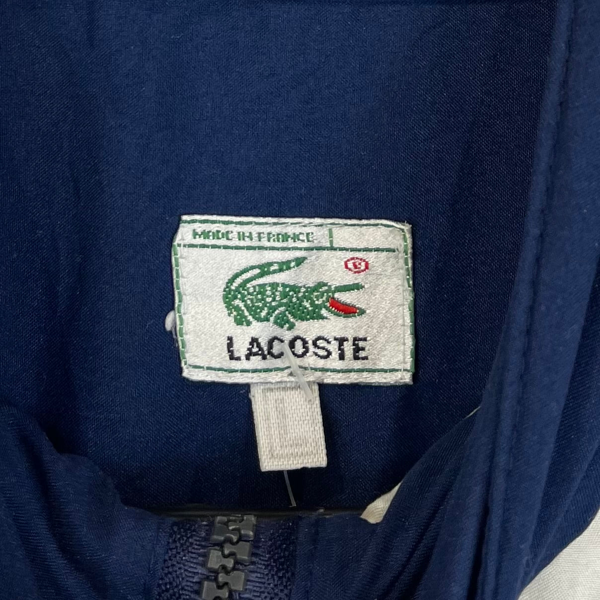 Lacoste Vintage Trainingsjacke Blau L - Vinverse