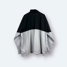 Nike 2000s Trainingsjacke Grau Schwarz XXL - Vinverse