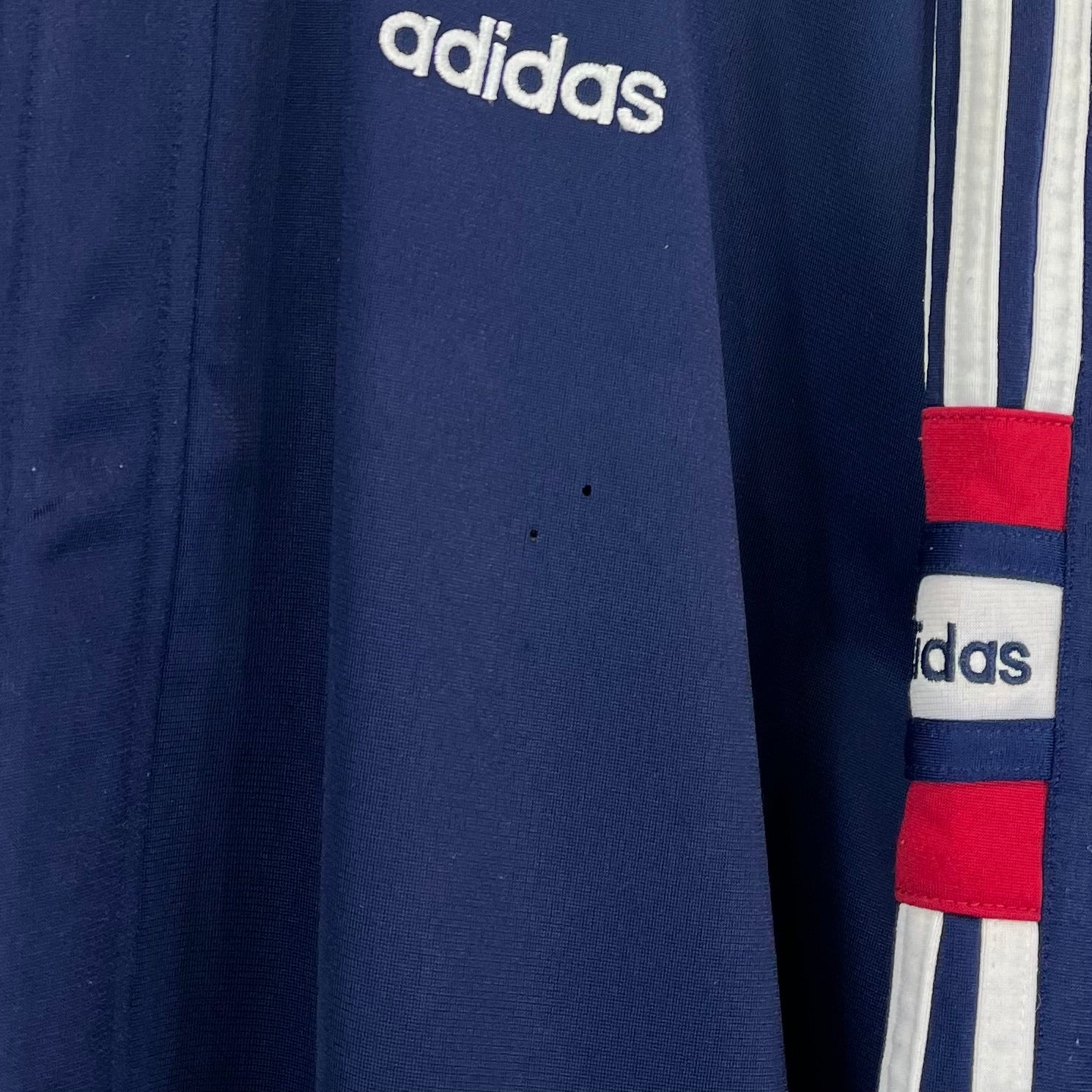 Adidas 90s Vintage Trainingsjacke Marineblau L - Vinverse