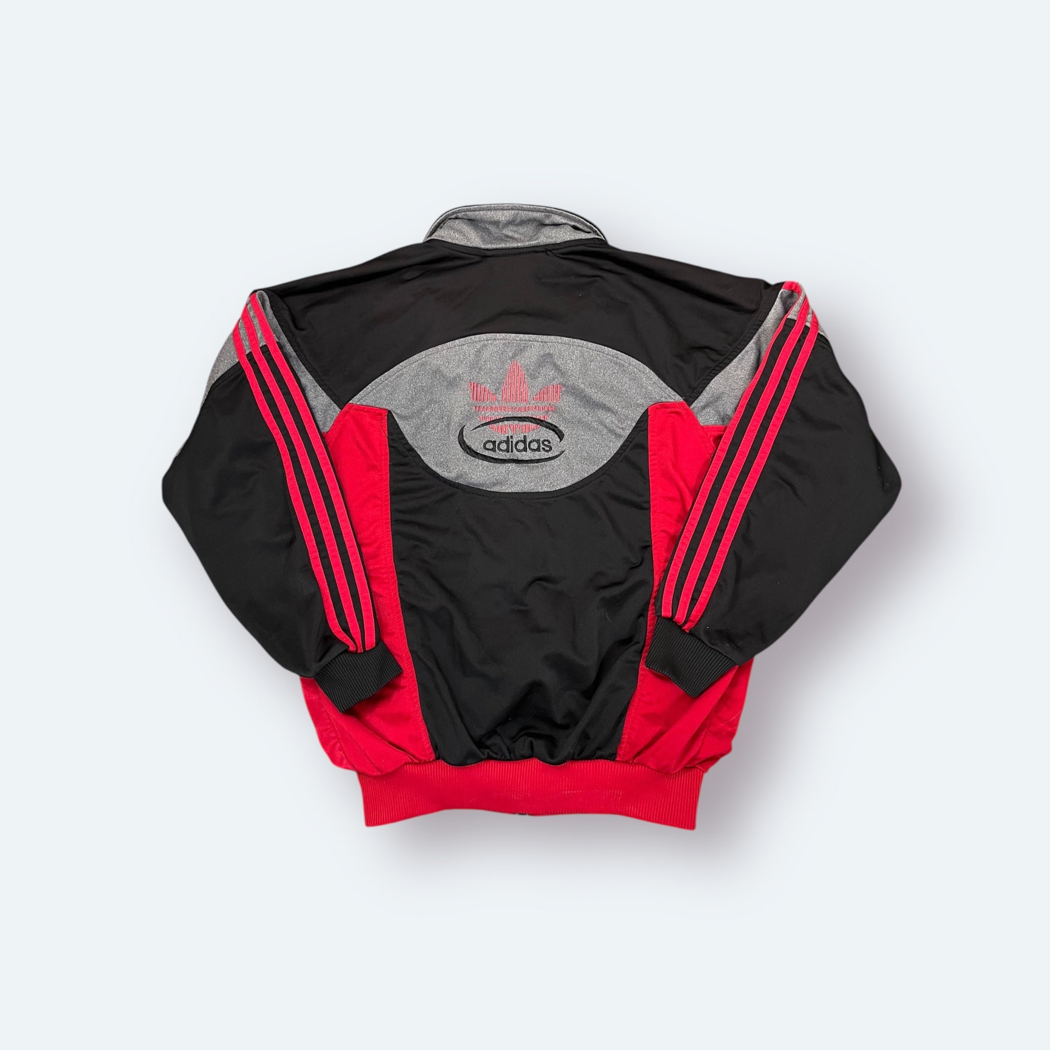 Adidas 80er Vintage Trainingsjacke bestickt S - Vinverse