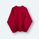 Adidas 90s Vintage Sweater Rot L - Vinverse
