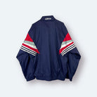 Adidas 90s Vintage Trainingsjacke Marineblau Rot M - Vinverse