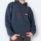 Nike 90s Vintage Hoodie Marineblau L - Vinverse