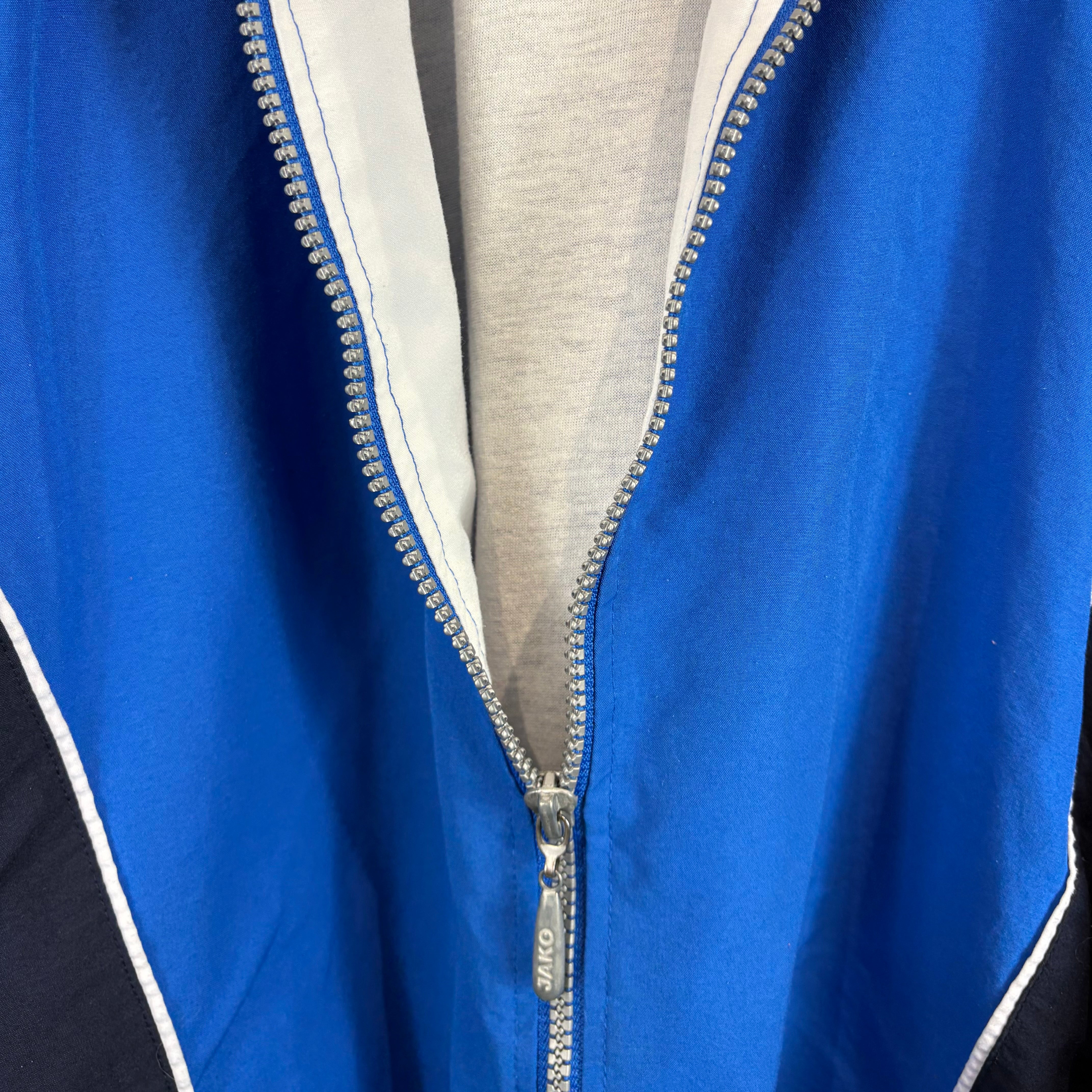 Jako 90s Vintage Trainingsjacke Blau M - Vinverse