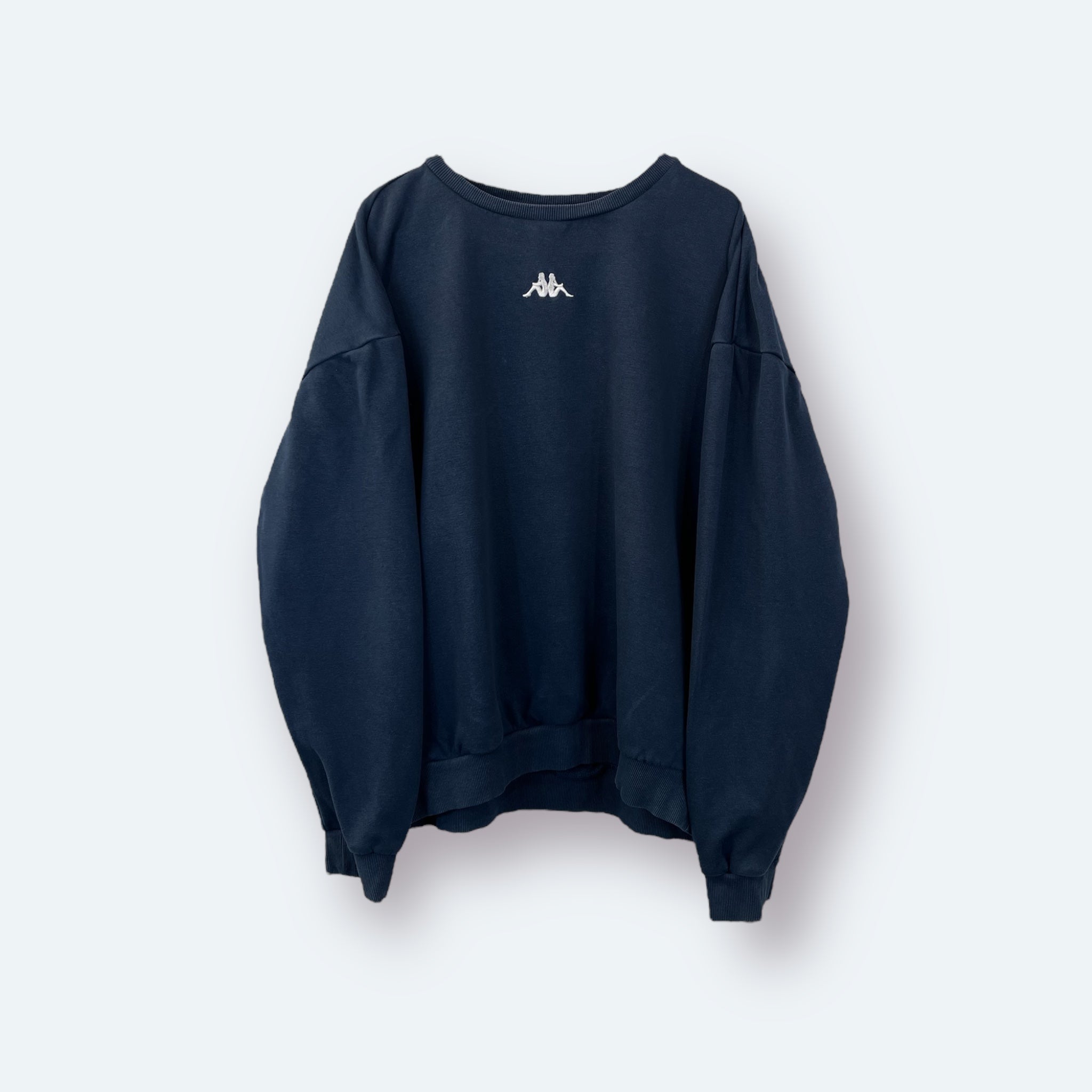Kappa Sweater bestickt Marineblau L - Vinverse