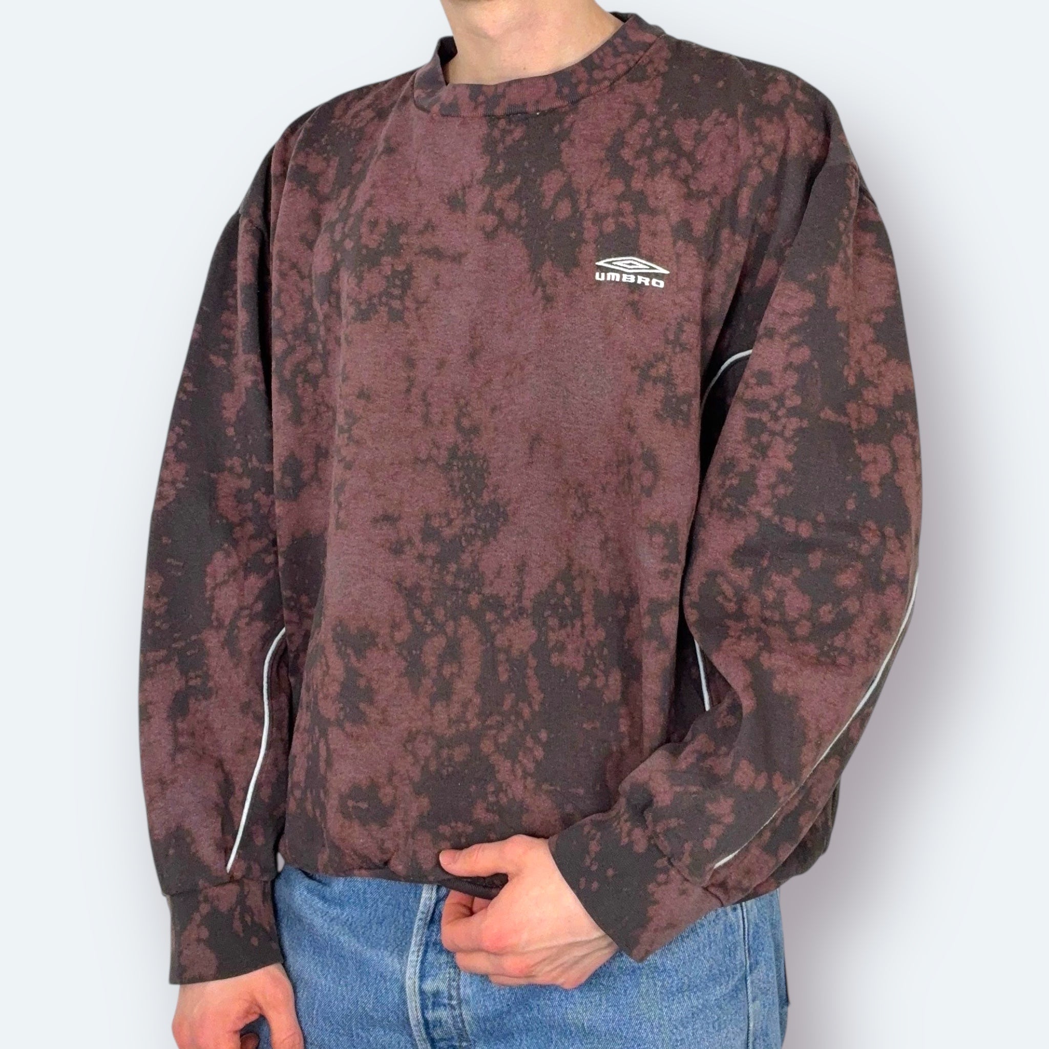 Umbro 90s Vintage Sweater Re:Bleach XL - Vinverse