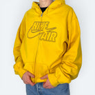 Nike Zip Hoodie 2000s Gelb XXL - Vinverse