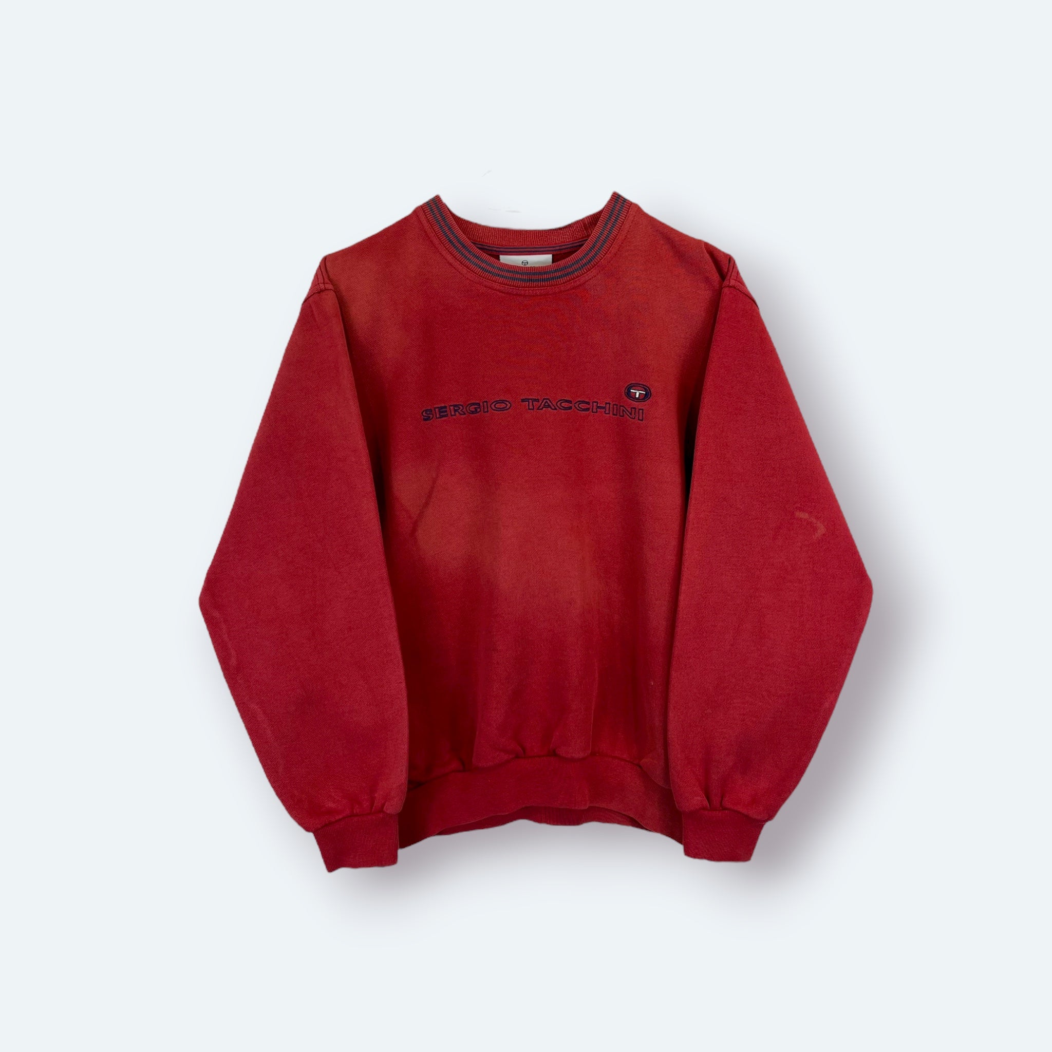 Sergio Tacchini Vintage Sweater Rot XS - Vinverse