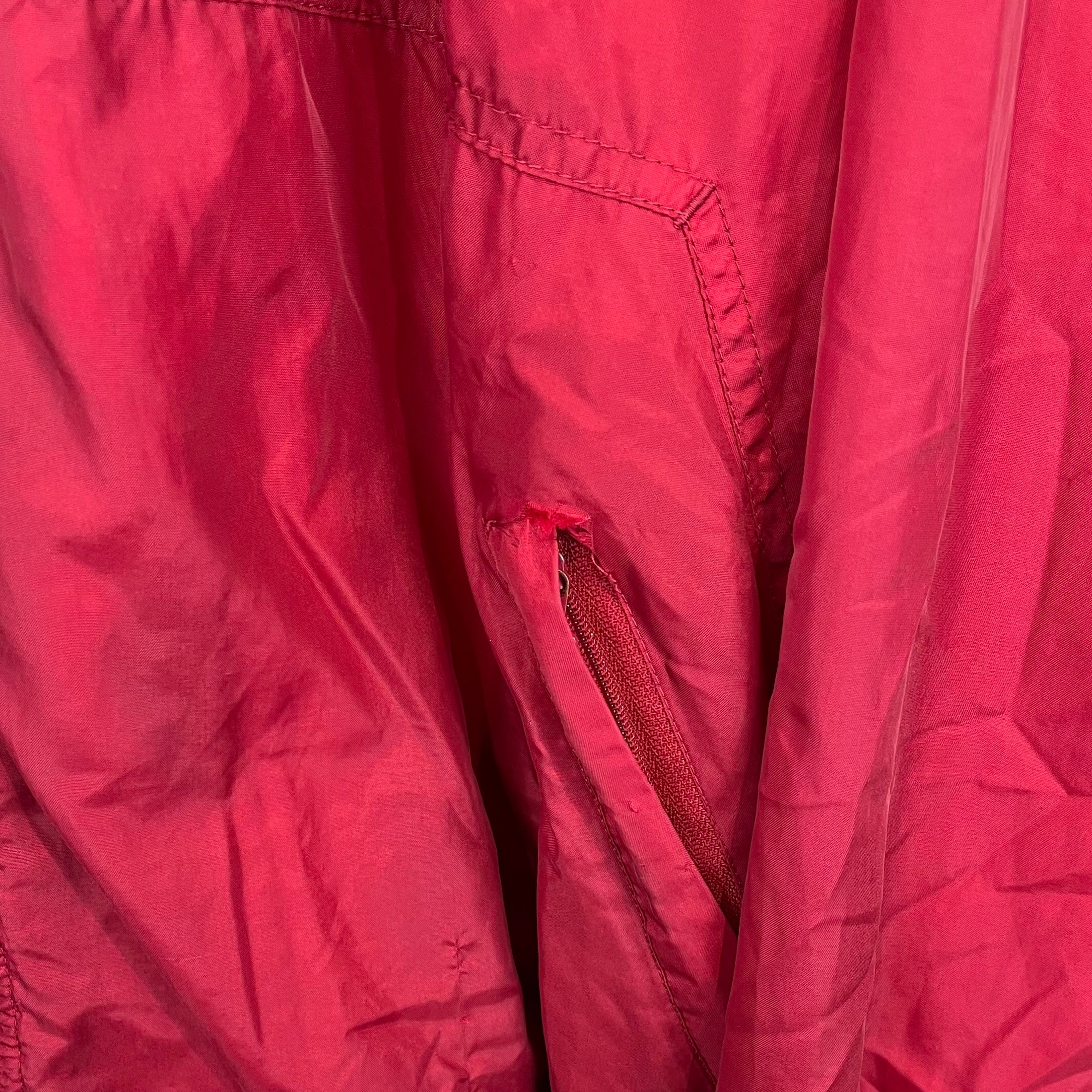 Nike 90s Vintage Trainingsjacke Rot L - Vinverse