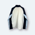 Nike 2000s Trainingsjacke Weiß Blau L - Vinverse