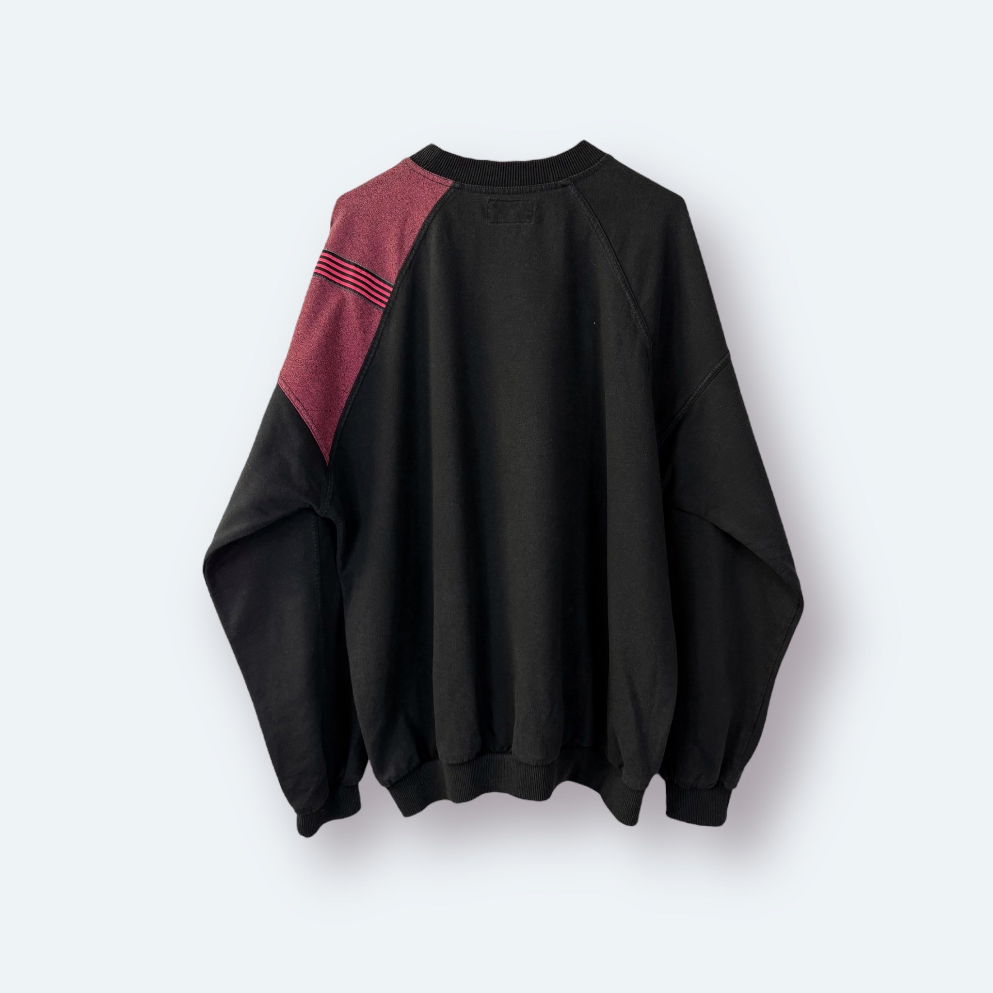Erbacher Vintage Sweater bestickt Schwarz L - Vinverse