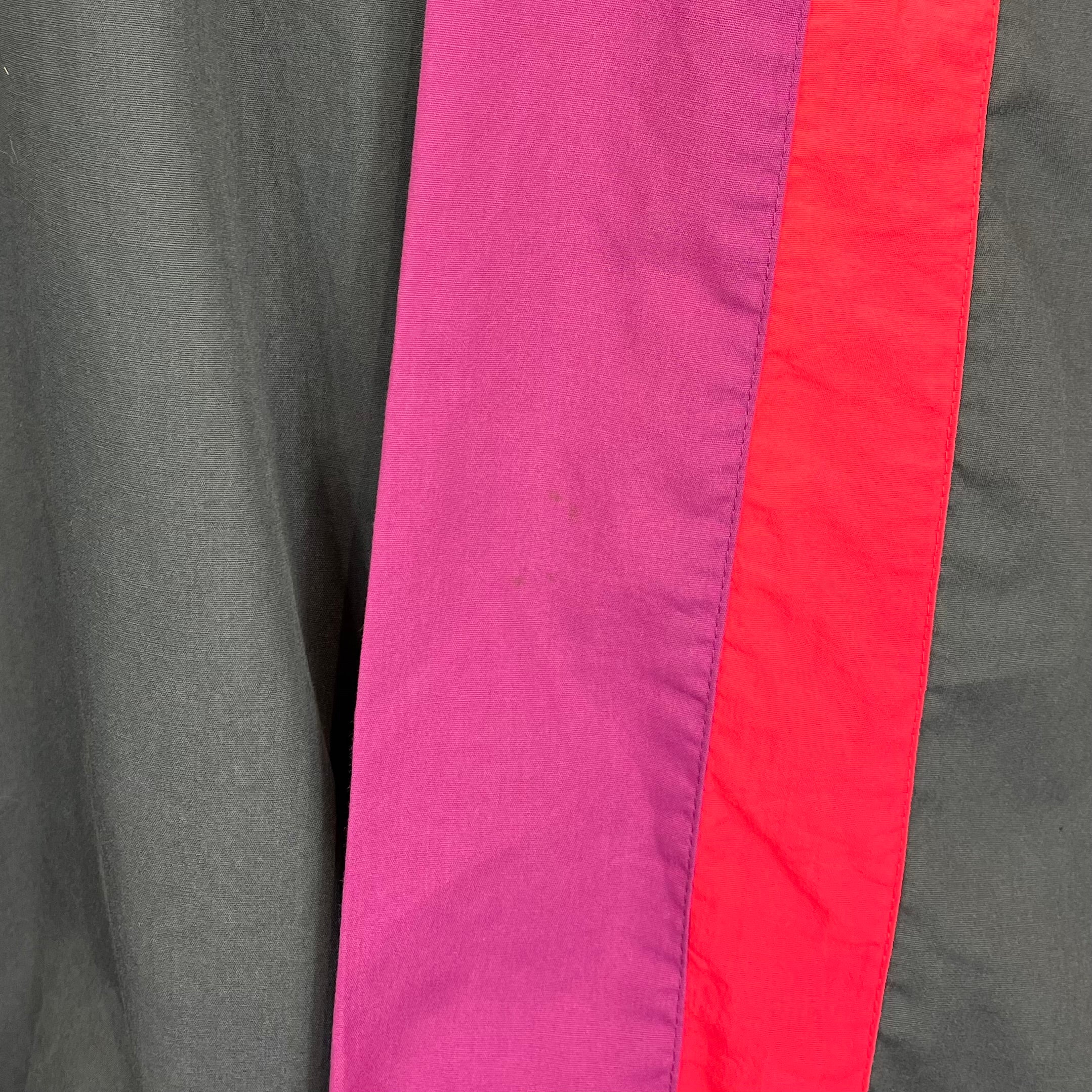 Nike 80er 90er Vintage Trainingsjacke Lila Schwarz L - Vinverse