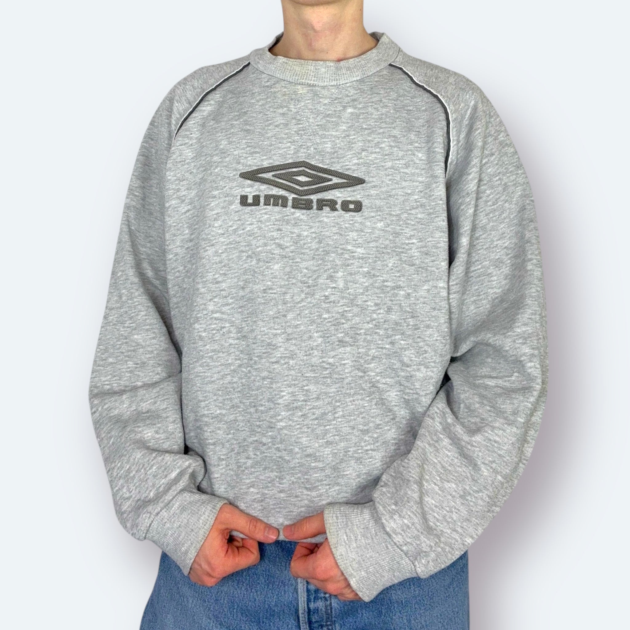 Umbro Vintage Sweater Grau XXL - Vinverse