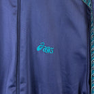 Asics 90s Vintage Trainingsjacke Marineblau S - Vinverse