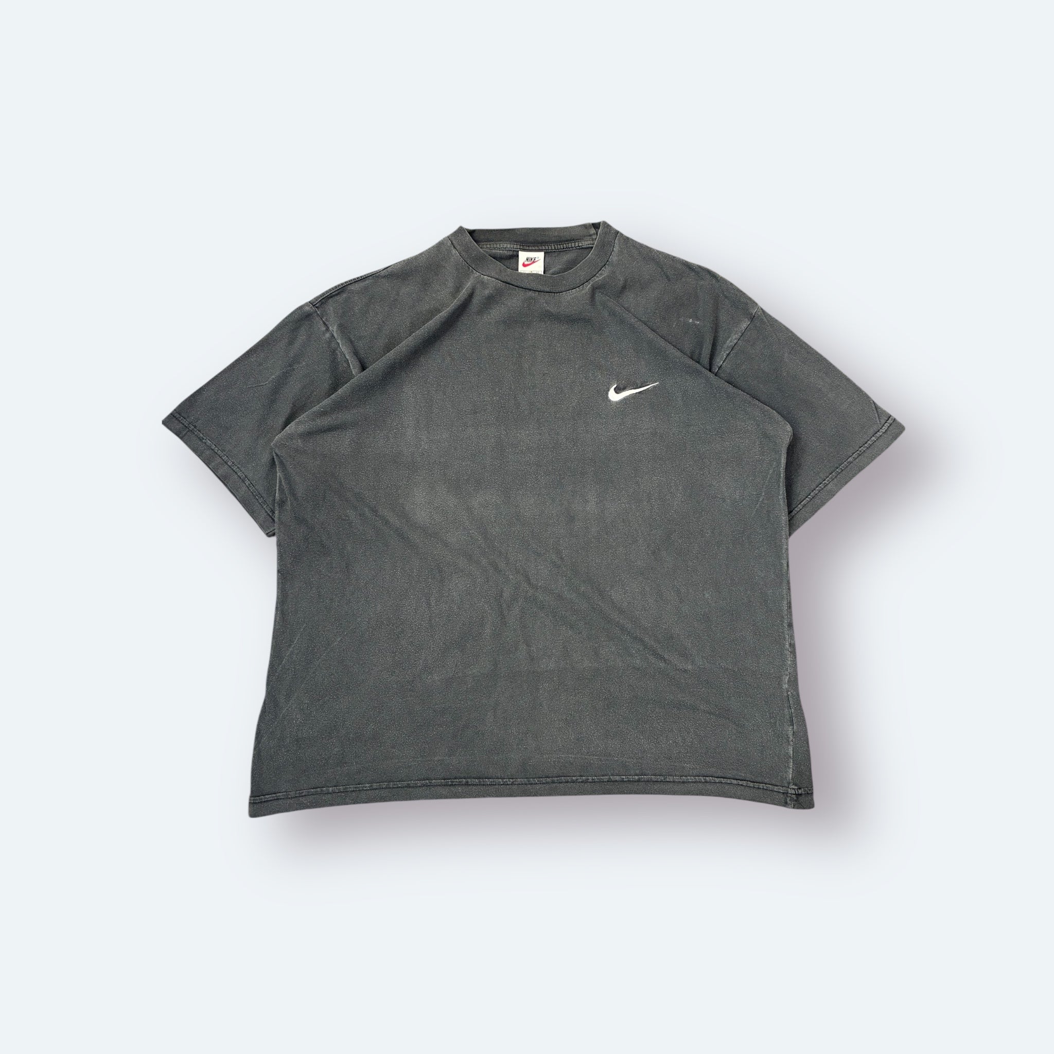 Nike 90s Vintage Shirt Washed Grau XL - Vinverse