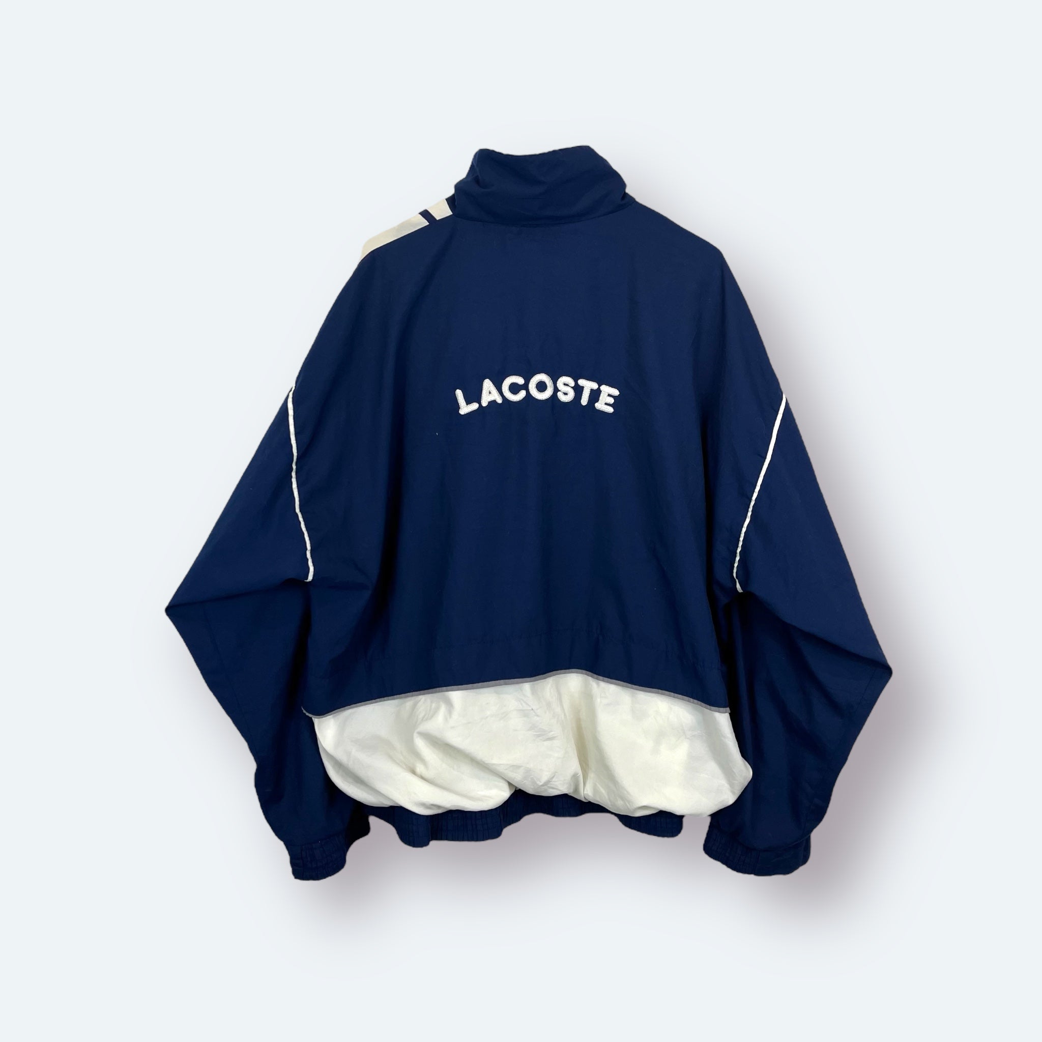 Lacoste Vintage Trainingsjacke Blau L - Vinverse