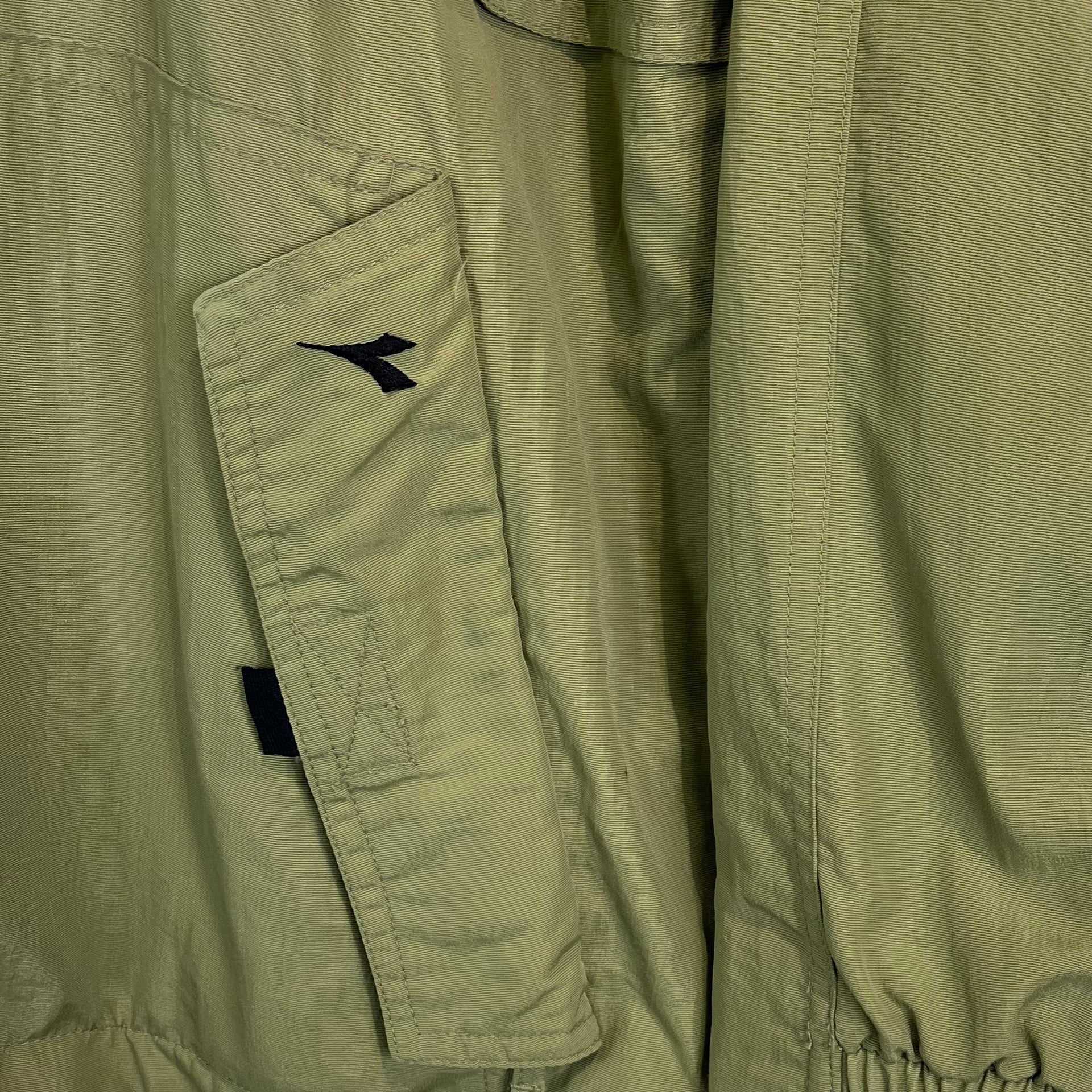 Diadora Windbreaker Windjacke Khaki M - Vinverse