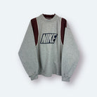 Nike Big Logo Sweater Grau M - Vinverse
