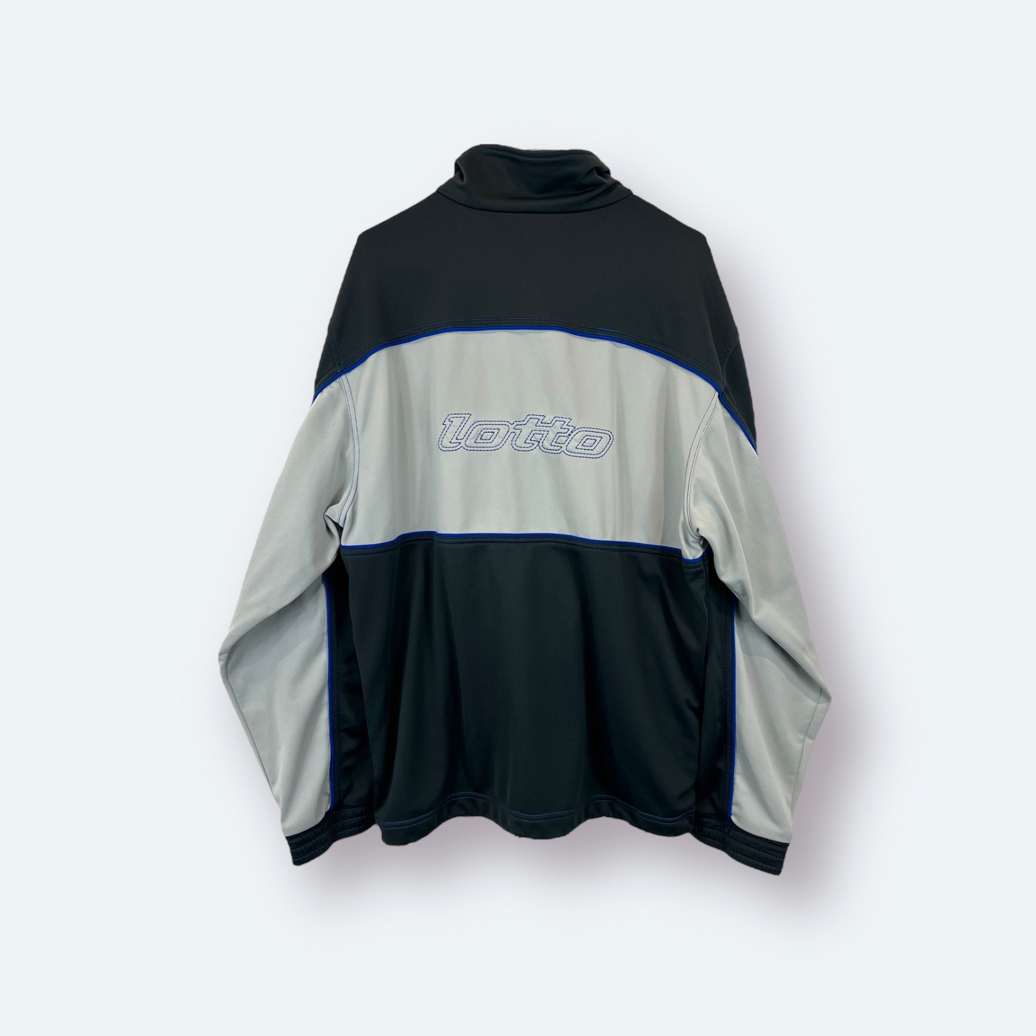 Lotto 2000er Trainingsjacke bestickt Grau L - Vinverse